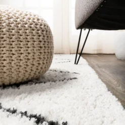 Catala Moroccan Diamond Shag Indoor Area Rug - JONATHAN Y -Decora Shop GUEST aef74da1 4002 4e56 a412 9e7a0e159093