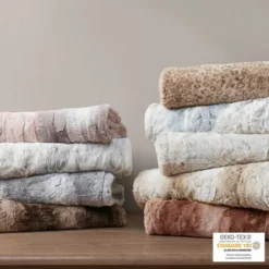 50"x70" Marselle Oversized Faux Fur Electric Throw Blanket - Beautyrest -Decora Shop GUEST aff4d1fb d465 4cfc b72f 326e09f50c43