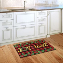 Joy To The World Christmas Doormat Checkered Berries 30" X 18" Briarwood Lane 5 Joy To The World Christmas Doormat Checkered Berries 30" X 18" Briarwood Lane -Decora Shop GUEST b2654d8b eed2 4de0 bdbf cbf53f83455d