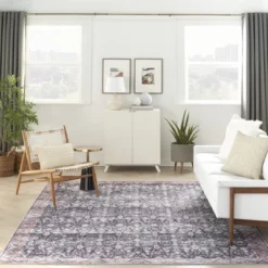 Nourison Washable Brilliance Bordered Vintage Indoor Rug -Decora Shop GUEST b3e998af 31c1 400a 94ef b4d5a3789cf1