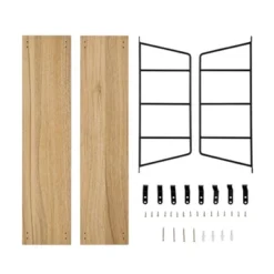 24.5" X 15.75" Severini Floating Bracket 2 Tier Wall Shelf - Danya B. -Decora Shop GUEST b4e0a295 0bbd 4ecf 903c 4d9316513dd2