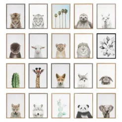 23" X 33" Sylvie Highland Cow II Framed Canvas By Simon Te Of Tai Prints Natural - Kate & Laurel All Things Decor 7 23" X 33" Sylvie Highland Cow II Framed Canvas By Simon Te Of Tai Prints Natural - Kate & Laurel All Things Decor -Decora Shop GUEST b5cb9df5 1dd4 4716 8eb1 e6730d012bf6