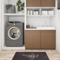 World Rug Gallery Welcome Kitchen Anti Fatigue Standing Mat -Decora Shop GUEST b74905d9 e8dd 4950 8090 7fa9f2bce957