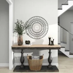 Metal Abstract Carved Design Wall Decor Black - Olivia & May -Decora Shop GUEST b7ef9512 9696 4c18 a927 e6c408bc8bf0