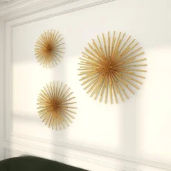 Set Of 3 Metal Starburst 3D Wall Decors - Olivia & May -Decora Shop GUEST b89b7a55 0f8d 4fd6 859b 7364ceef7ab4