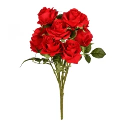 Vickerman 17.5" Artificial Rose Bush -Decora Shop GUEST b8f4de3a d386 40ea 9779 a8ac295c8240
