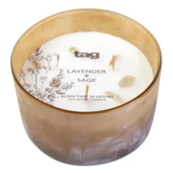 Tagltd Sunrise Lav Sage Soybl Candle