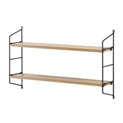 24.5" X 15.75" Severini Floating Bracket 2 Tier Wall Shelf - Danya B. -Decora Shop GUEST b9affb13 52b1 4092 bab0 41f89d4f4057