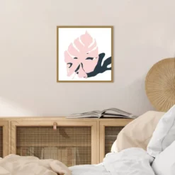 16" X 16" Protector By Niya Christine Framed Canvas Wall Art Pink - Amanti Art -Decora Shop GUEST b9f704b6 8fba 4145 96b0 7febb8cddee9