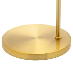 63" Kyra Pillar Shade Floor Lamp Gold - River Of Goods -Decora Shop GUEST bb38c170 b2de 435e 8953 cafa1b88707f