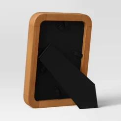 Rounded Corner Medium Wood Single Image Table Frame Brown - Threshold™ -Decora Shop GUEST bda219e0 4819 4b0b a7d5 f38413072ffe