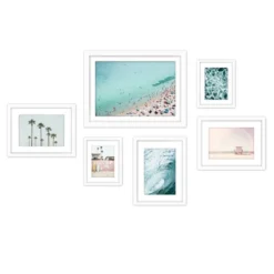 (Set Of 6) Framed Prints Gallery Wall Art Set Simple Beach Photography By Sisi And Seb - Americanflat -Decora Shop GUEST c1834f30 9d36 4855 8bc4 8a6bc194211e
