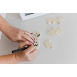 Pearhead Little Wishes Signature Guestbook Photo Frame - Gray/White -Decora Shop GUEST c1f9713d 96d2 491e a750 f9c3dacc54d2