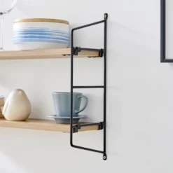 24.5" X 15.75" Severini Floating Bracket 2 Tier Wall Shelf - Danya B. -Decora Shop GUEST c65f3a1e 91c0 4228 a406 34a3e8895f5c