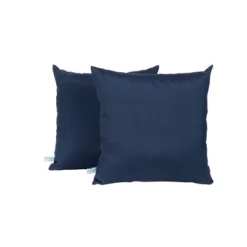 Set Of 2 All-Weather Outdoor Throw Pillow - Blue Wave -Decora Shop GUEST c664fddd 6c94 456d 95a3 3aad0b3da22a