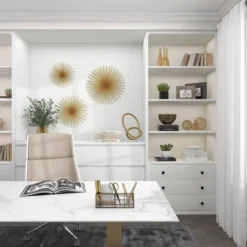 Set Of 3 Metal Starburst 3D Wall Decors - Olivia & May -Decora Shop GUEST c7756330 75f3 4b48 a83d 376b4649647e