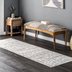 NuLOOM Rhonda Machine Washable Global Inspired Moroccan Area Rug