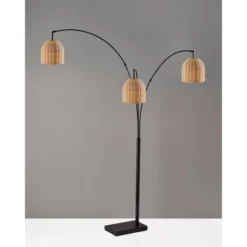 Bahama 3 Arm Arc Lamp Dark Bronze - Adesso -Decora Shop GUEST c9d4ad84 d61e 4269 b194 c5c2ee6b973c