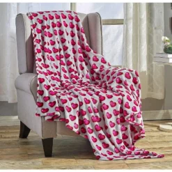 Valentine's Day Love & Hearts Collection Ultra Plush & Comfy Throw Blanket (50" X 60") -Decora Shop GUEST ccce611f 5e06 4392 9045 c974fb8cd44b