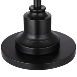 360 Lighting Spenser Retro Art Deco 58" Tall Floor Lamp Oiled Bronze Brown Beige Fabric Pleated Empire Shade For Living Room Bedroom House -Decora Shop GUEST d001c5dc 038a 40ec 9f21 15c5aa238b93