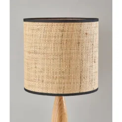 Cayman Natural Wood Table Lamp Black - Adesso -Decora Shop GUEST d0722929 ab9f 47a0 a58b f10fc0dceef6