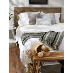 50"x60" Braided Striped Throw Blanket - Design Imports -Decora Shop GUEST d2657ccd 2c9d 485d a411 8062832d53bc