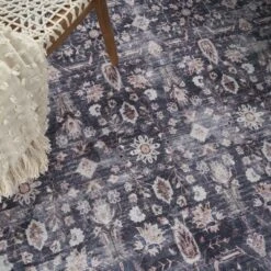 Nourison Washable Brilliance Bordered Vintage Indoor Rug -Decora Shop GUEST d383da8e 5491 40bf a7b2 6321a380c63f