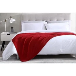 The Nesting Company – Oak 100% Cotton Cable Knit Ultra Comfortable Throw Blanket 50" X 70"