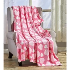 Valentine's Day Love & Hearts Collection Ultra Plush & Comfy Throw Blanket (50" X 60") -Decora Shop GUEST d92ac7e4 5977 4d6c b64b 4b947e9a5ad1