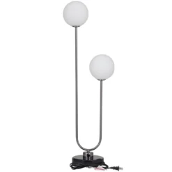 2-Light Marble Orb Table Lamp With Marble Base - Olivia & May -Decora Shop GUEST d9de2c09 ab5d 40ec a8de 21983fb7d3b3