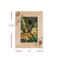 4x6 Inches Natural Wood & Glass Photo Frame - Foreside Home & Garden -Decora Shop GUEST db786796 9731 4f94 8eb8 8fb526fb4ed1