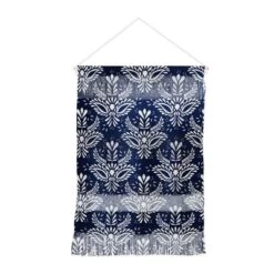 Marta Barragan Camarasa Pattern Indigo Wall Hanging Portrait Blue - Deny Designs -Decora Shop GUEST dc355ab1 562d 4bbb 97a0 bd1c2e344b0a