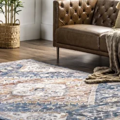 NuLOOM Addison Transitional Faded Medallion Fringe Area Rug -Decora Shop GUEST dc5cb20c 370e 4063 93c4 8929c82b1dfa