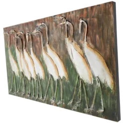 Metal Bird Wall Decor Brown - Olivia & May -Decora Shop GUEST dd379753 d743 4b84 98ca 3057efebb4f8