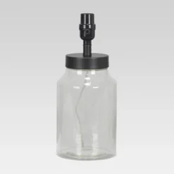 Causal Fillable Small Lamp Base Clear - Threshold™ -Decora Shop GUEST ddbb0ef7 6d96 427d bcb1 6285890c7fca