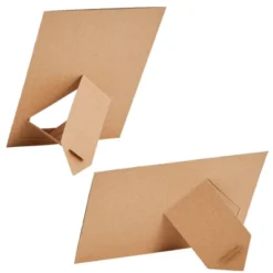 50-Pack Paper Picture Frames 4x6 Easel With Attached Stand, Kraft Paper Photo Frames For DIY Projects, Classroom Crafts, Wall Decor -Decora Shop GUEST dde747ca be3e 4847 857e 4732e539b907