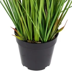 Northlight 27" Artificial Onion And Pampas Grass In Black Pot -Decora Shop GUEST e0067f15 ff84 4de9 bc74 7fc8d1c44bd9