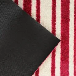 2'x3' ColorStar Timeless Stripe Door Mat Burgundy - Bungalow Flooring -Decora Shop GUEST e0c64d15 1155 4948 9a9f 83cf3c5bf398