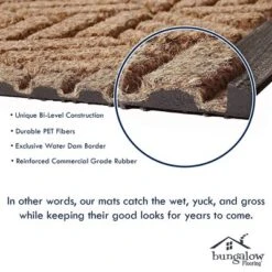 2'x3' Aqua Shield Lattice Indoor/Outdoor Doormat - Bungalow Flooring -Decora Shop GUEST e1742b12 0ddb 4785 856c b9ebb001758e