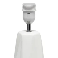 Ceramic Prism Table Lamp Off-White - Simple Designs -Decora Shop GUEST e189ded4 0f52 421e 8829 fab1b8875922