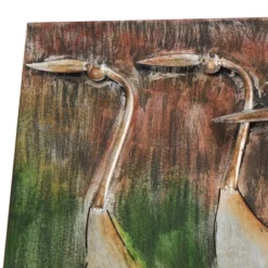 Metal Bird Wall Decor Brown - Olivia & May -Decora Shop GUEST e1b1c931 a821 4578 822a 3bd5c7d37e03