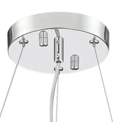 Possini Euro Design Alyssa Chrome Drum Chandelier 23 1/2" Wide Modern Crystal 12-Light LED Fixture For Dining Room Kitchen Island Entryway Bedroom -Decora Shop GUEST e20a9cd3 49fd 4a82 b8ca 274363a8336d