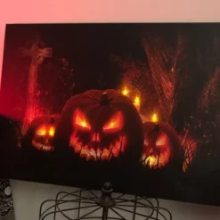Northlight LED Lighted Jack-O-Lanterns In A Cemetery Halloween Canvas Wall Art 23.5" X 15.5" 7 Northlight LED Lighted Jack-O-Lanterns In A Cemetery Halloween Canvas Wall Art 23.5" X 15.5" -Decora Shop GUEST e5677205 55ac 463e 9c2d c855be4a6e3d