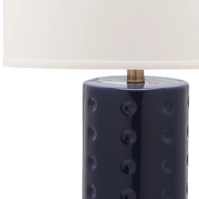 Roxanne Table Lamp (Set Of 2) - Navy - Safavieh 3 Roxanne Table Lamp (Set Of 2) - Navy - Safavieh - Image 3