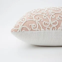 Serafina Dusty Rose Lumbar Throw Pillow - Pillow Perfect -Decora Shop GUEST e81c8681 2a09 4738 b854 efbf1fea486f