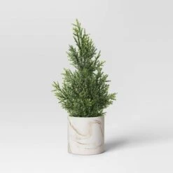 Artificial Plant Shimmer Pine Tree - Threshold™ -Decora Shop GUEST e9f4efc5 b785 4c24 8727 55222af826a7