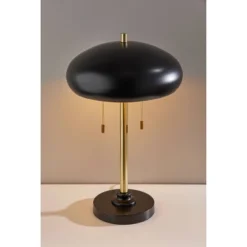 Cap Table Lamp Black - Adesso -Decora Shop GUEST eb5dbff4 8fb1 4fe6 bea9 80c9a01247b3