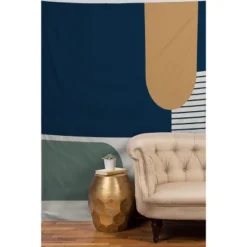 Sheila Wenzel-Ganny Cool Color Palette Pattern Tapestry - Society6