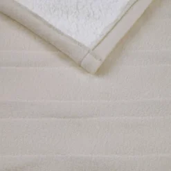 Serta 50"x60" Fleece To Sherpa Electric Throw Blanket -Decora Shop GUEST ec82d34b 379b 4b97 ae52 6eab7f4fcfa5