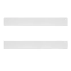 24" X 3" Mezzo Modern Metal Ledge Shelf Set White - Kate & Laurel All Things Decor -Decora Shop GUEST ed41e479 3363 425b 9b8b 80126c2fd43f